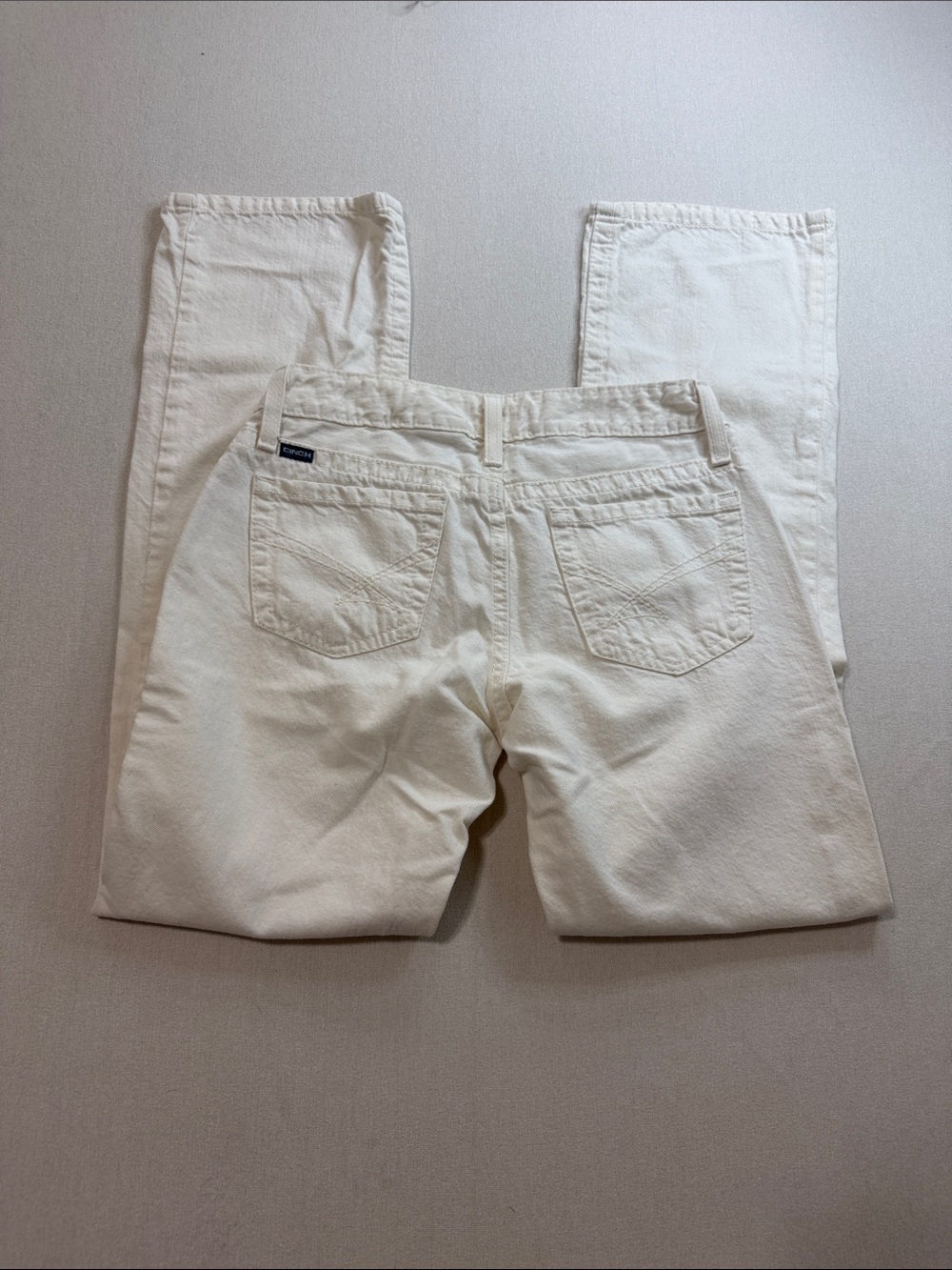 Cinch ADA Women's Straight Leg Jeans in Creamy Off-White